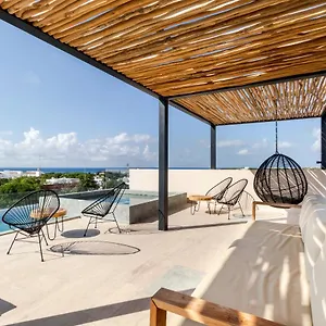Apartamento Magnífico Estudio Con Rooftop Cerca De 5ta Avenida, Playa del Carmen